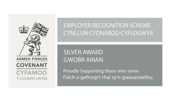 Silver Award, Defence Employer Recognition Scheme
